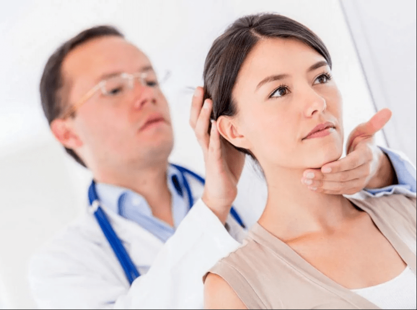 Diagnosis of the cervix osteochondrosis
