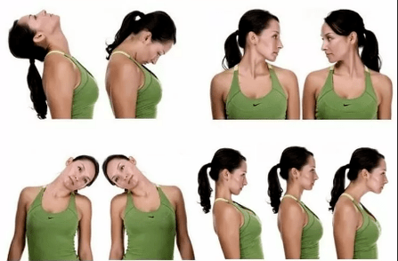 Exercises for the cervix osteochondrosis