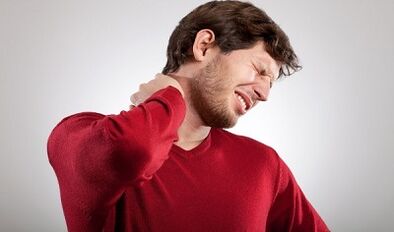 Cervical pain in cancer formations