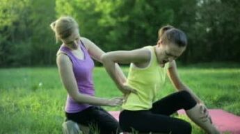Back pain can be caused by osteochondrosis