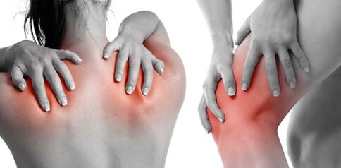joint pain caused by arthritis and arthrosis